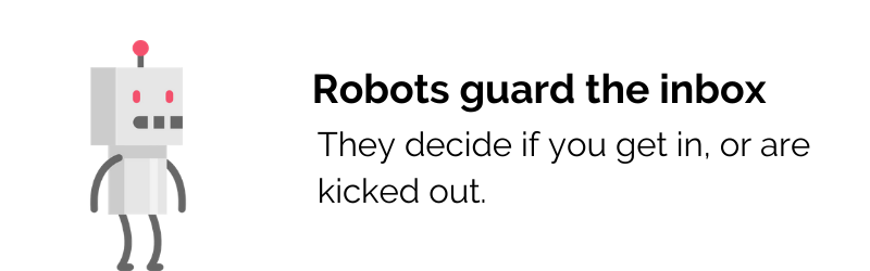 Robots guard the inbox